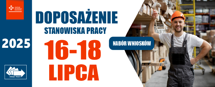 Nabór wniosków na doposażenie stanowiska pracy 2025