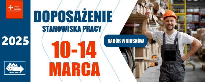 Nabór wniosków na doposażenie stanowiska pracy 2025