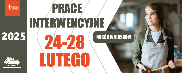 Nabór wniosków na Prace interwencyjne 2025