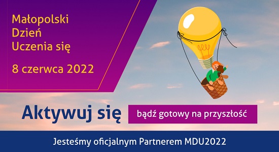 Baner informujący o Małopolskim Dniu Uczenia się