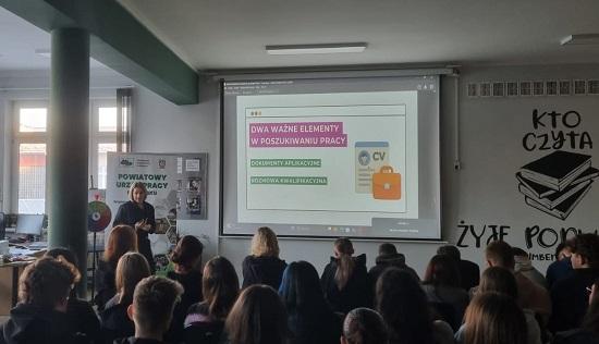 Sala w której prowadzone są zajęcia dla uczniów