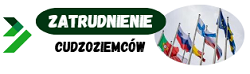 Grafika z napisem zatrudnienie cudzoziemców