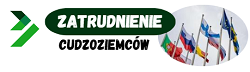 Grafika z napisem zatrudnienie cudzoziemców